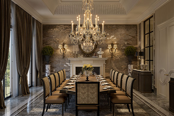 Oaklane Villa: Timeless Elegance in Contemporary Classical Design