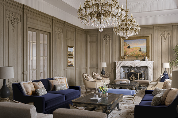 A Contemporary Neo-Classical Villa in New Delhi | Aparna Kaushik Design Group