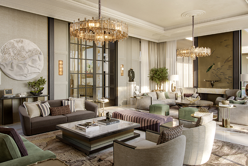 Luxury Villa Interior Design in Dubai: The UHNW Brief for Palm Jumeirah, Emirates Hills, and MBR City