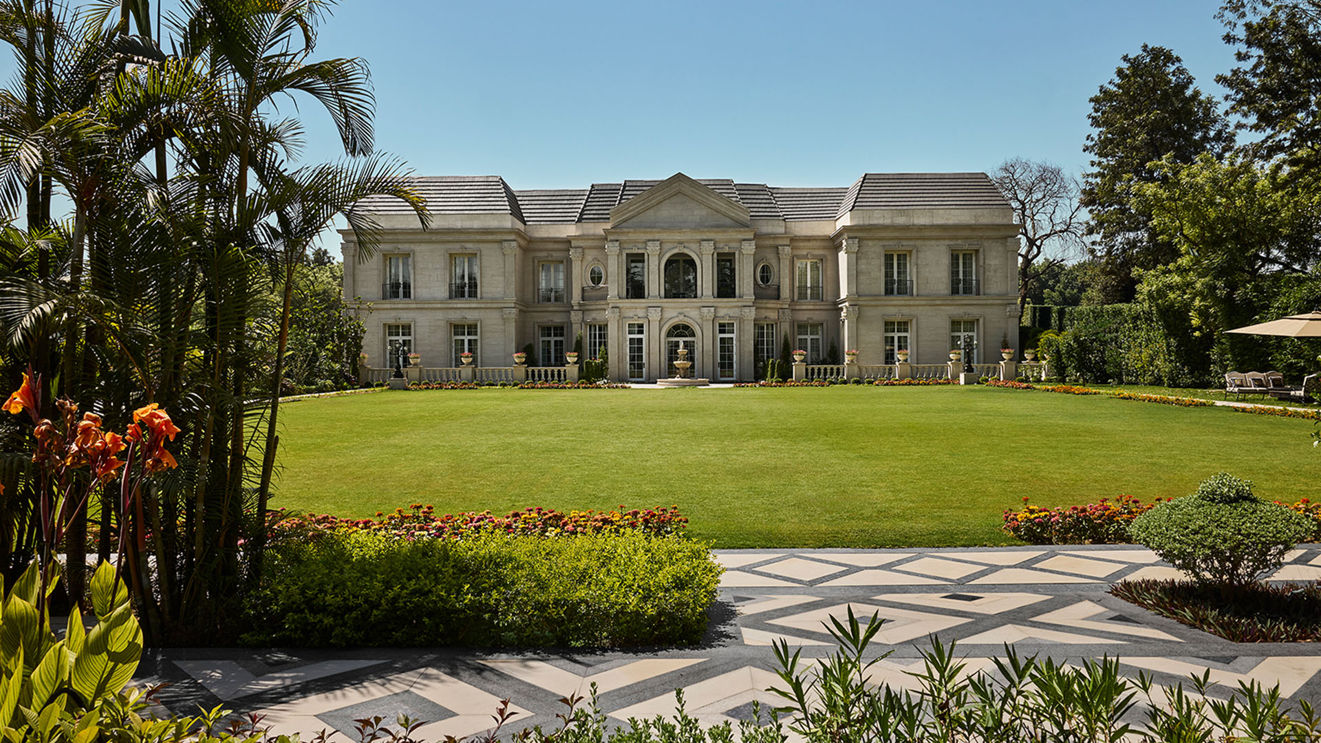 Oaklane Villa Reinterprets a French Chateau Within the Context of Delhi