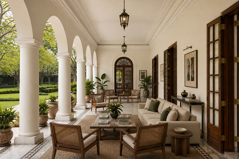 Restoring the Lutyens Bungalow: Heritage Architecture Meets Contemporary Luxury in Delhi