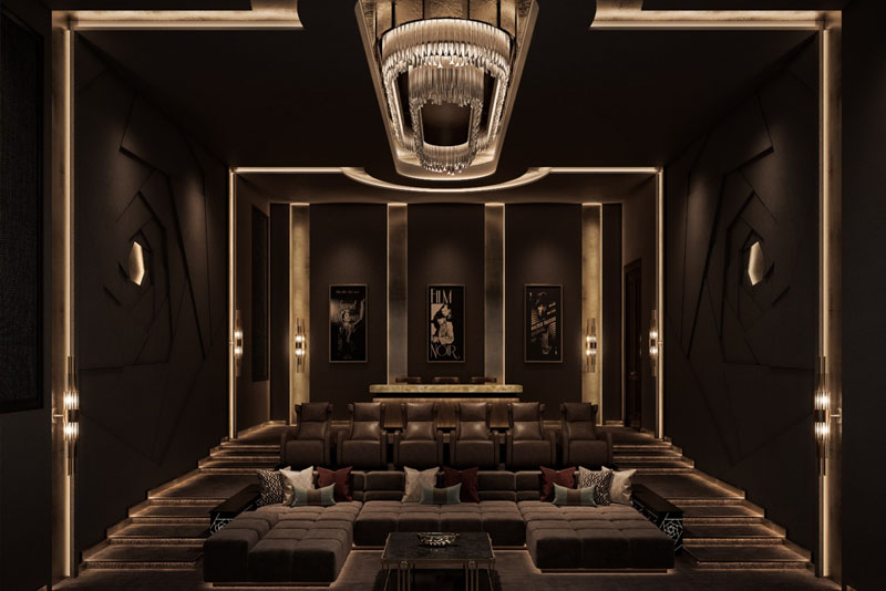 Home Theatre Design for Luxury Indian Homes: What the Drawings Decide