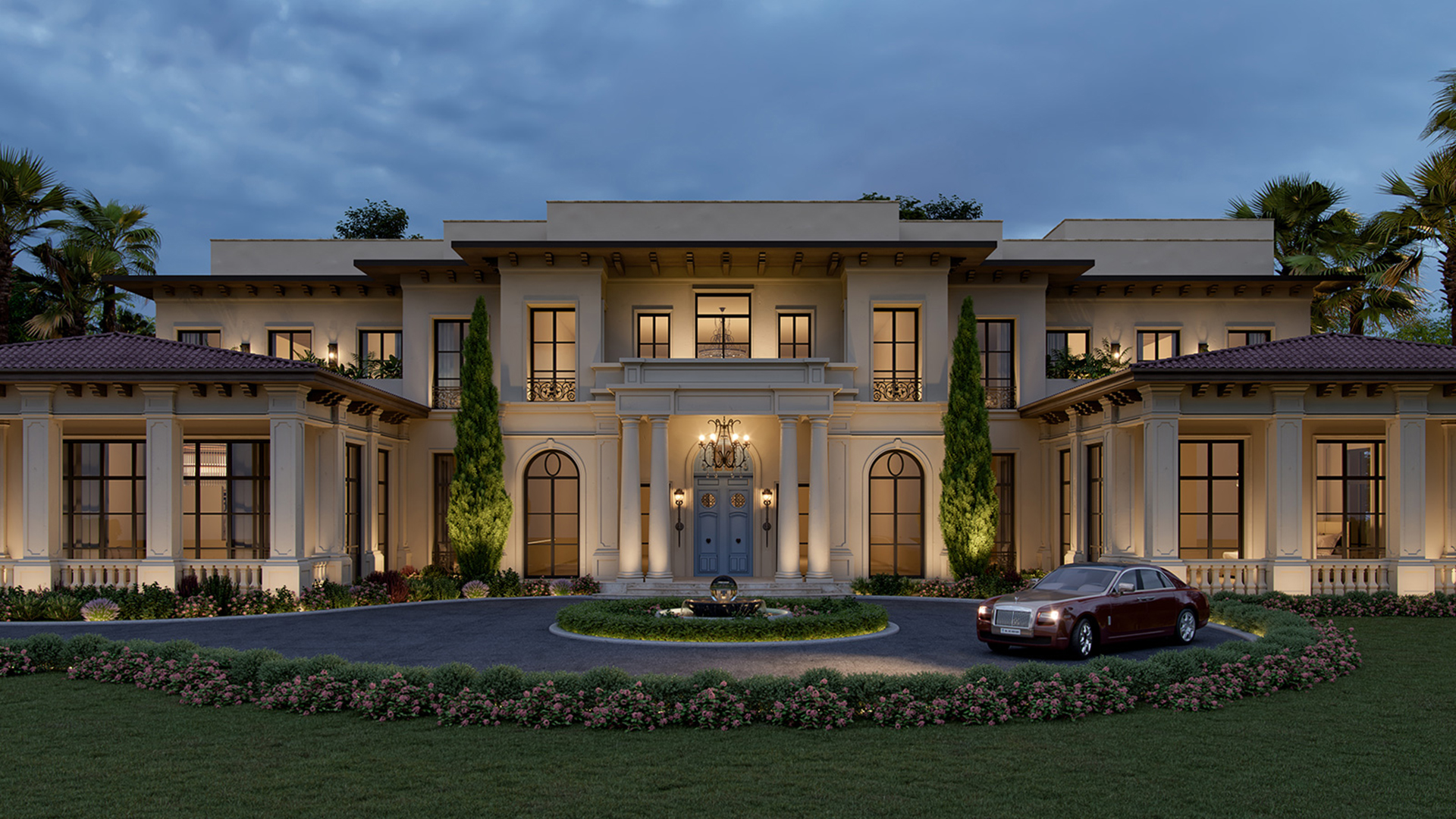 Classical architectural heritage in Delhi NCR's prime residential zones, including the Lutyens Bungalow Zone and the South Delhi estate belt that continue to shape the ultra-luxury residential brief