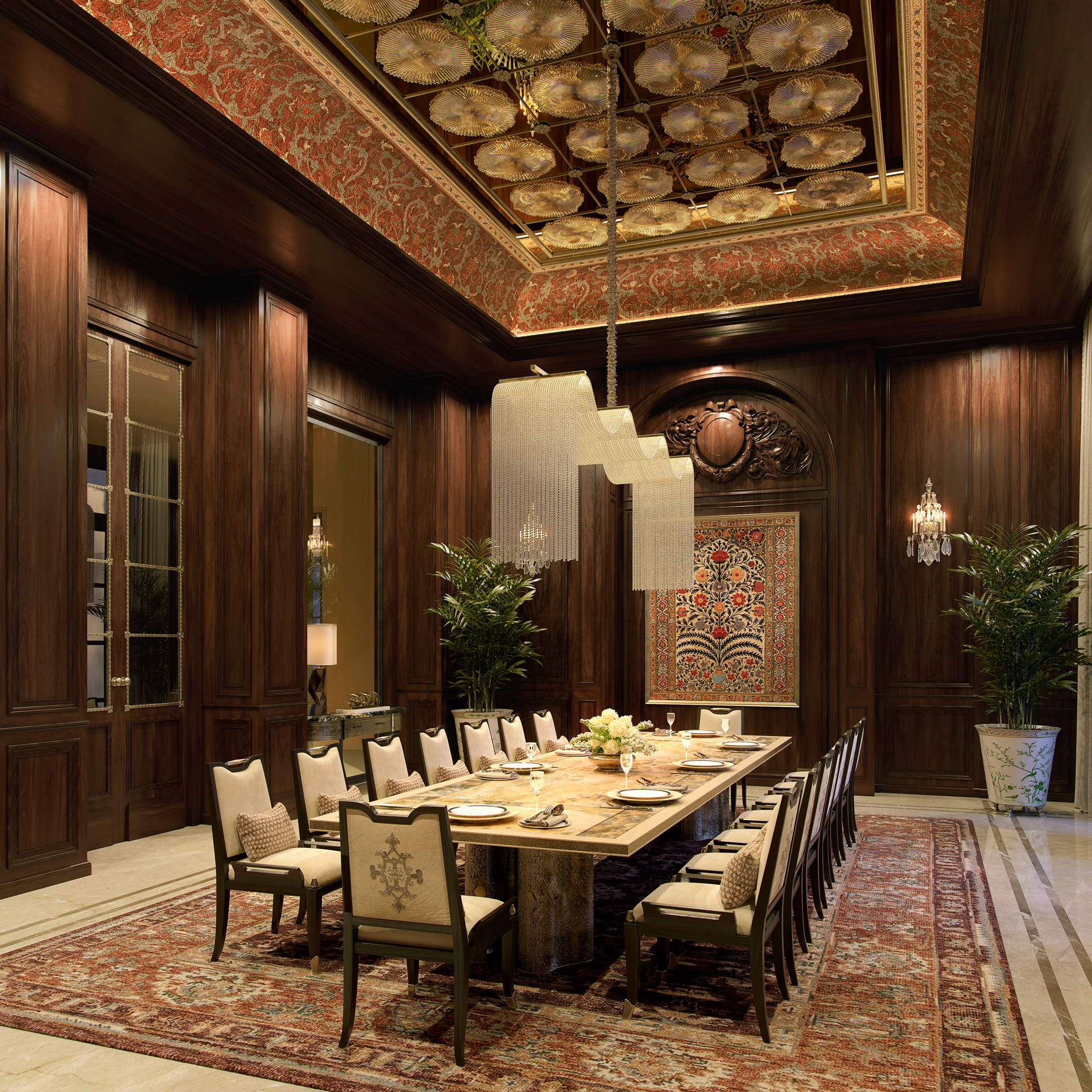  The contemporary Arabic palette draws on the desert and the oasis, edited down so richness comes from texture, not quantity