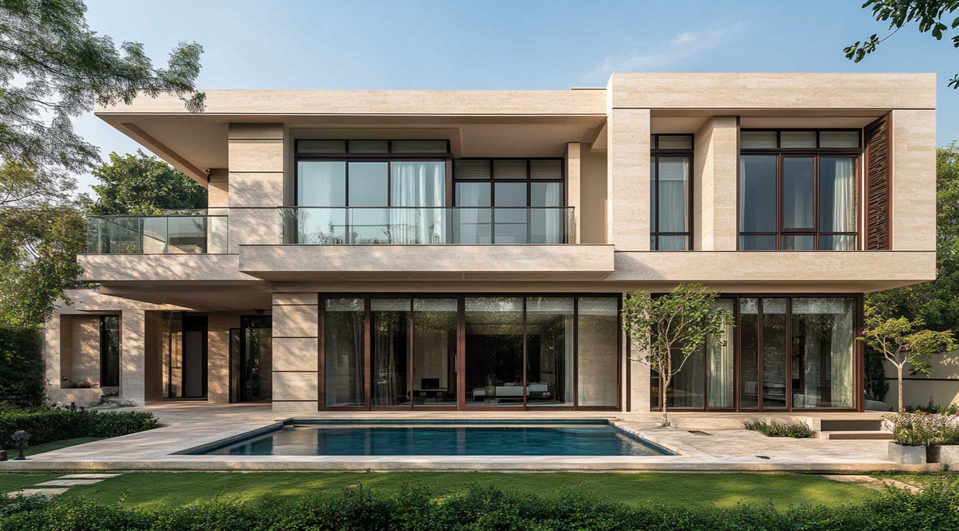 Luxury residence in Sector 44 Noida by Aparna Kaushik Design Group